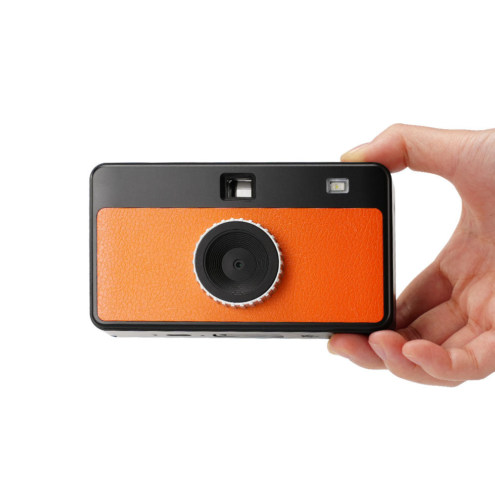 Roarsun Camera 12.0MP Retro Camera Screenless Digital Camera with 8 Filters