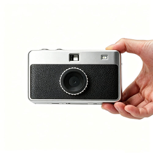 Roarsun Camera 12.0MP Retro Camera Screenless Digital Camera with 8 Filters