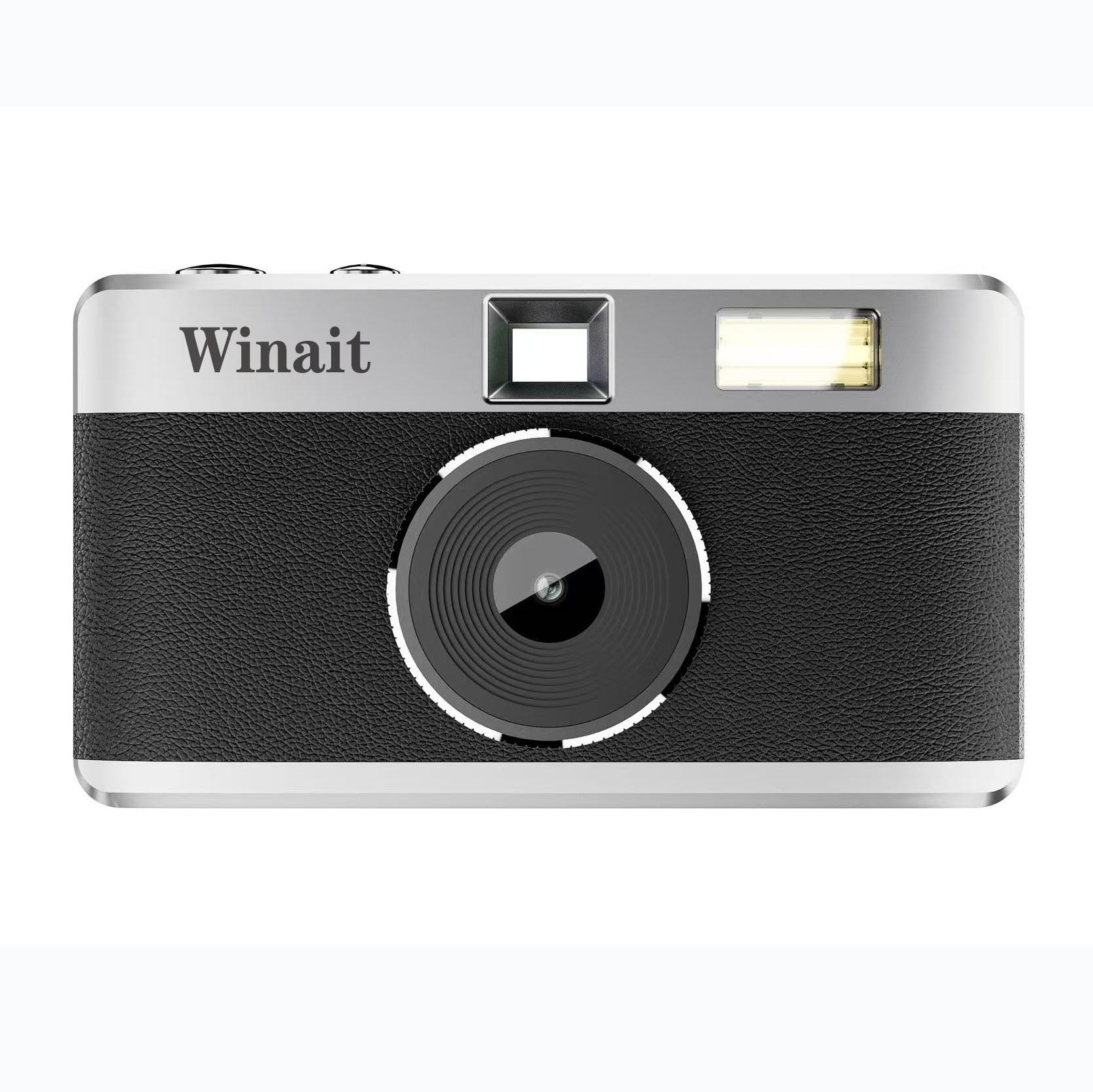 Winait 12.0MP Retro Easy Use Digigital Camera with Changeable Case Xenon Light Camera