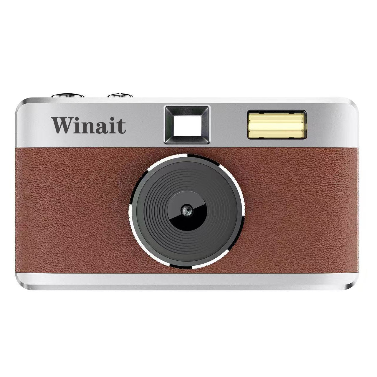 Winait 12.0MP Retro Easy Use Digigital Camera with Changeable Case Xenon Light Camera